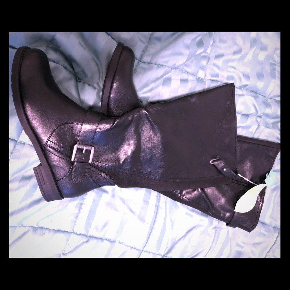 Size 8 wide calf boots